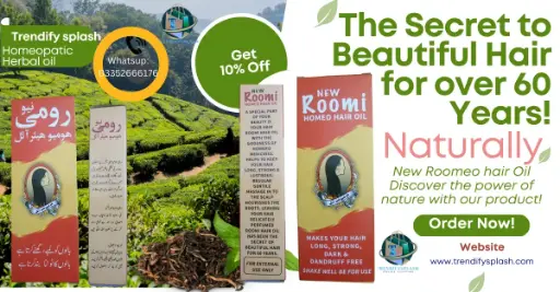 Roomi Homeo Hair Oil (Improved Quality)